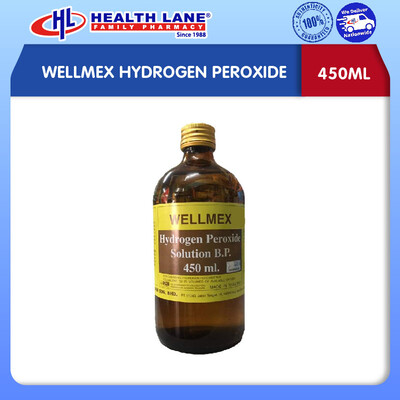 WELLMEX HYDROGEN PEROXIDE 450ML